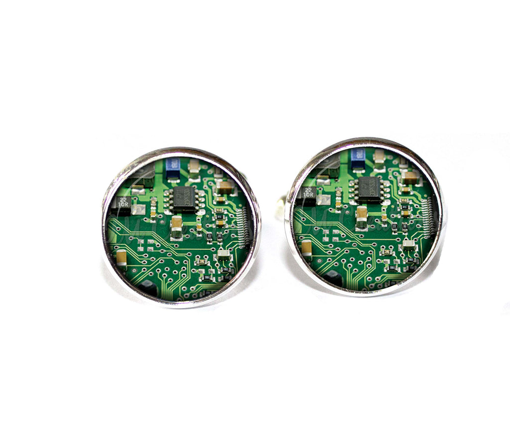 Green Circuit Board Geekwear