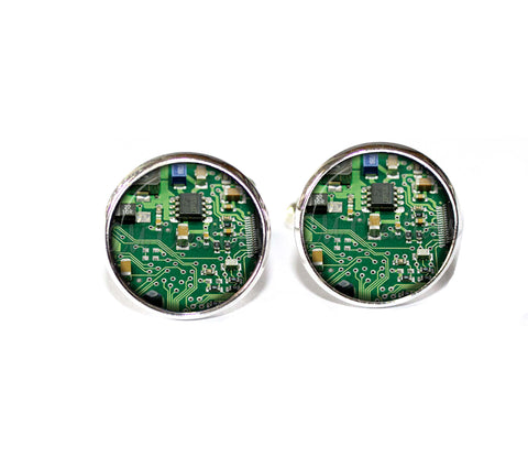 Green Circuit Board Geekwear