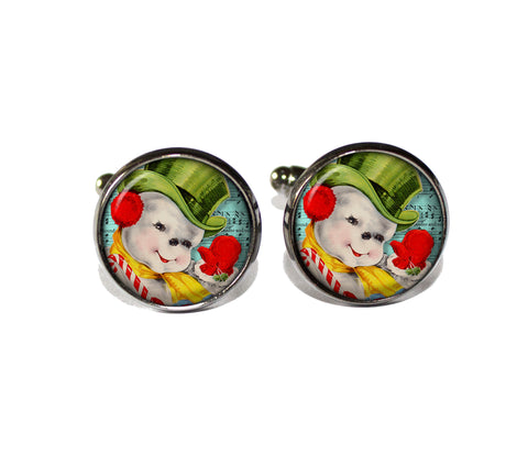 Retro Snowman Greetings