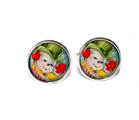 Retro Snowman Greetings