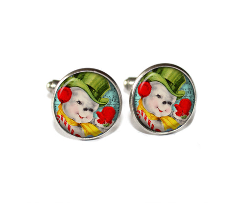 Retro Snowman Greetings