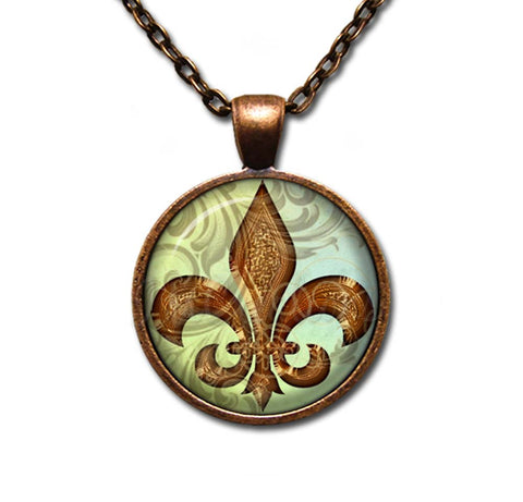 Fleur de Lis Copper