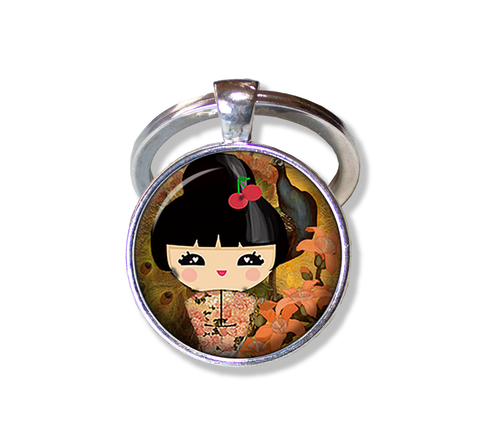 Kokeshi Doll in Autumn