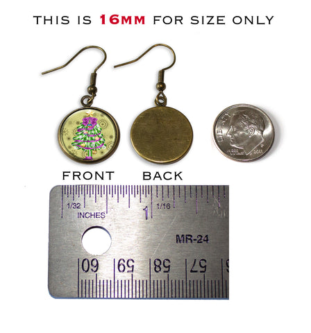 Green Purple Christmas Tree