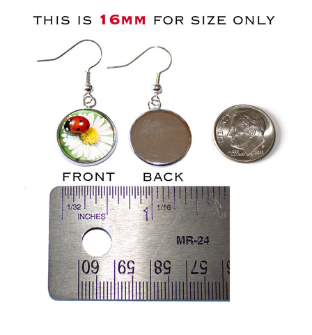 Ladybug Daisy Flower Nature Design