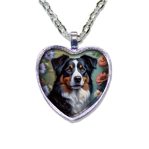 Tricolor Aussie Shepherd [heart]