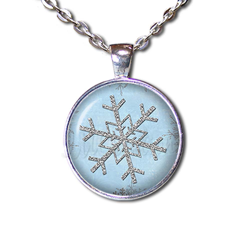 Winter Blue Snowflake