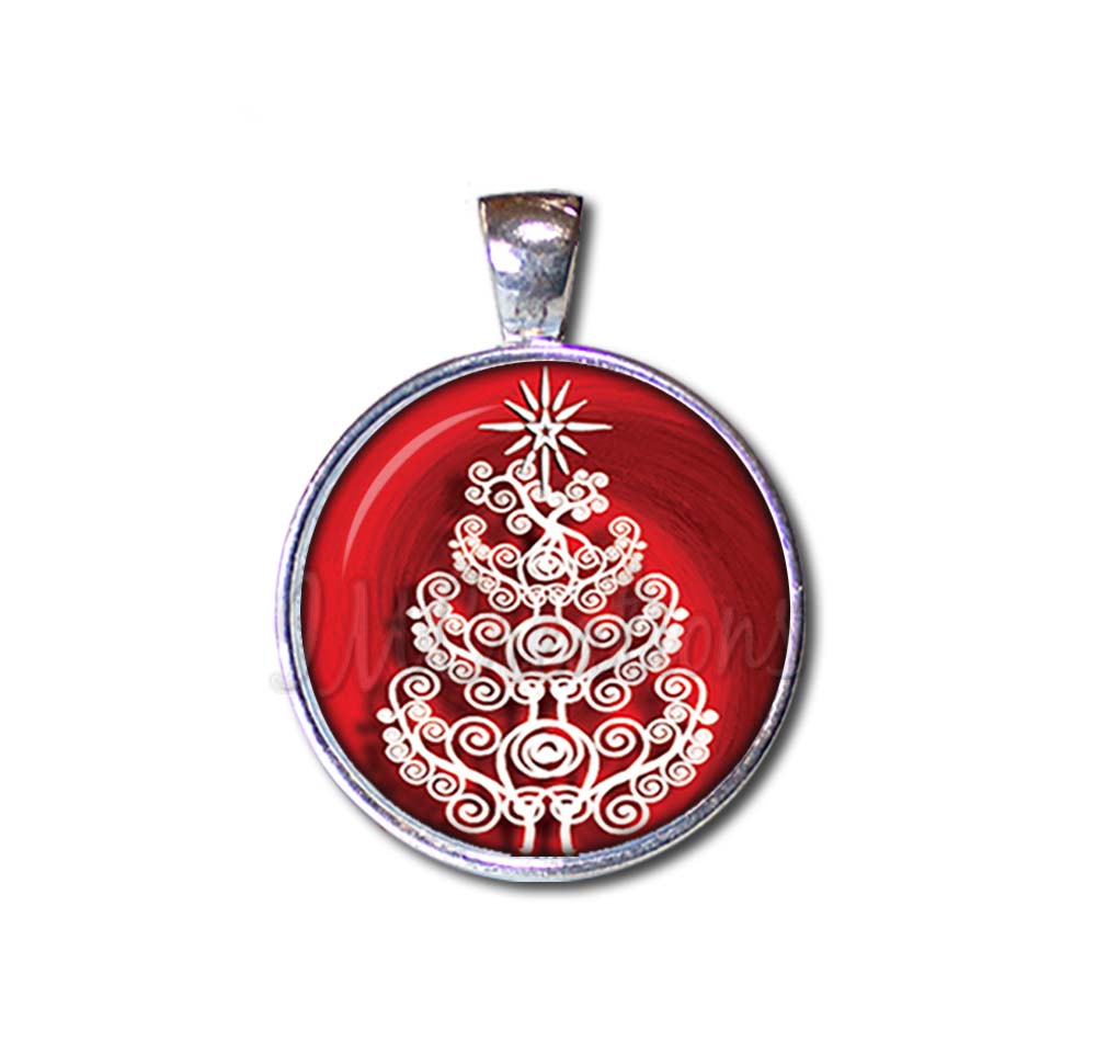 Swirly Whimsical Christmas Tree