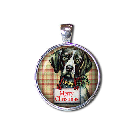 Retro Merry Christmas Dog