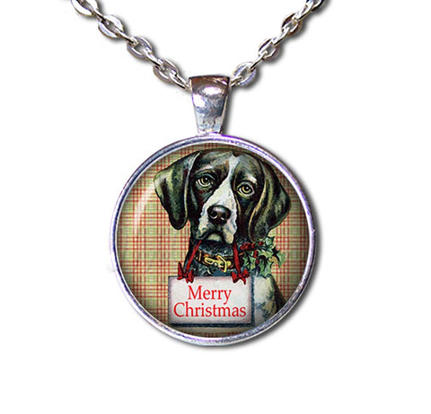 Retro Merry Christmas Dog