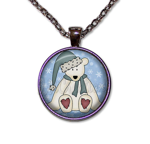 Adorable Whimsy Polar Bear