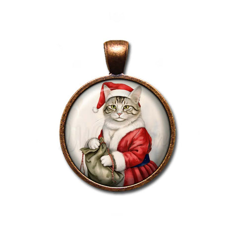 Santa Christmas Cat