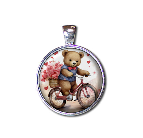 Teddy Bear Heart Basket