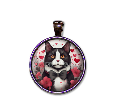 Cute Bowtie Tuxedo Cat