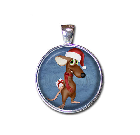Whimsical Christmas Critter Rat