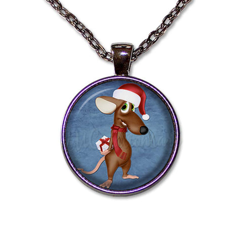Whimsical Christmas Critter Rat