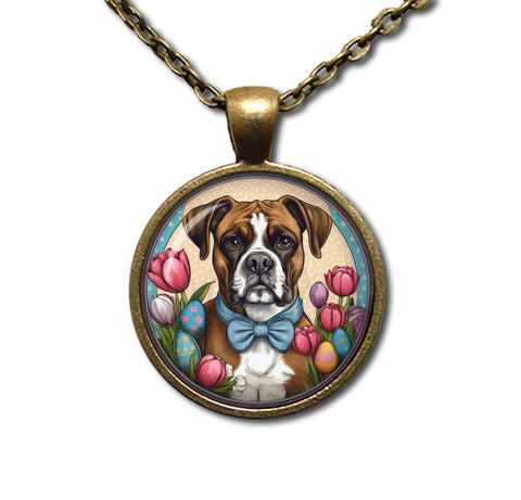 Easter Sweet Boxer Dog