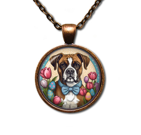 Easter Sweet Boxer Dog