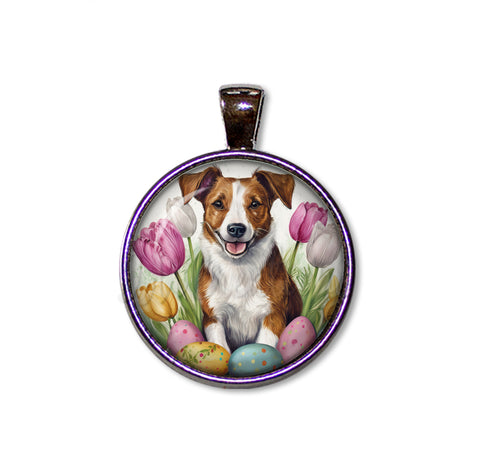 Easter Adorable Russell Terrier