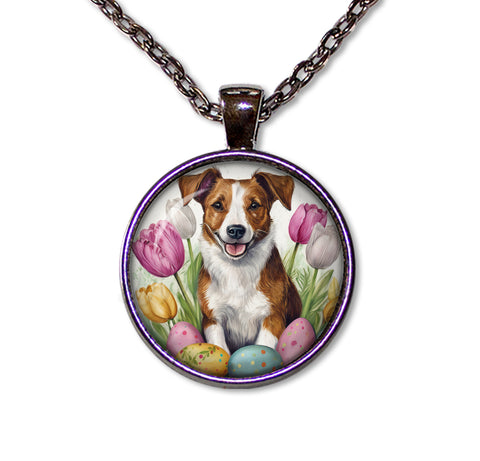 Easter Adorable Russell Terrier