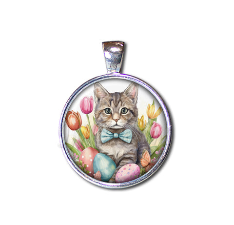 Easter Theme Tabby Cat Lovers