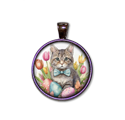 Easter Theme Tabby Cat Lovers
