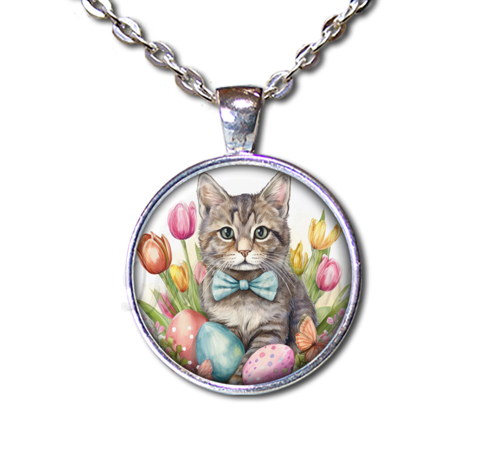 Easter Theme Tabby Cat Lovers