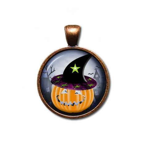 Halloween Magical Wizard Pumpkin