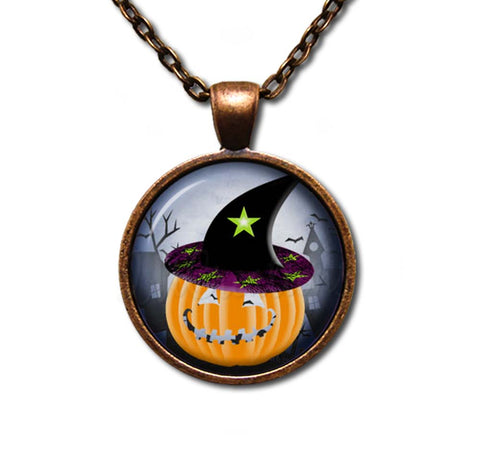 Halloween Magical Wizard Pumpkin