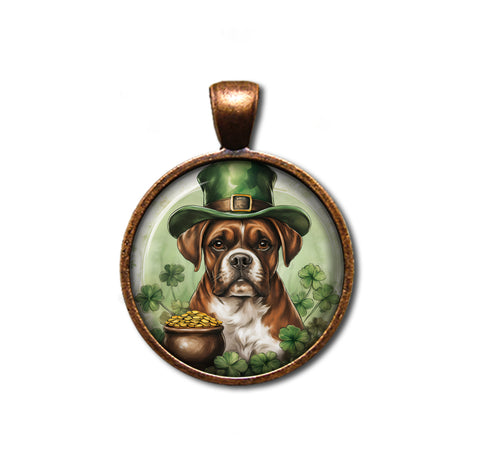 St Patrick's Day Boxer Dog Lovers