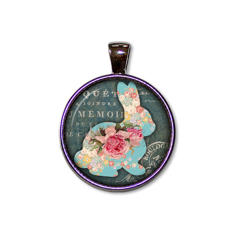 Easter Floral Silo Bunny