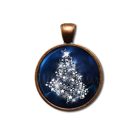 Christmas Tree Deep Blue