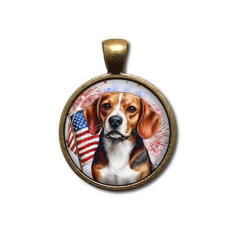 Patriotic Beagle Doggie