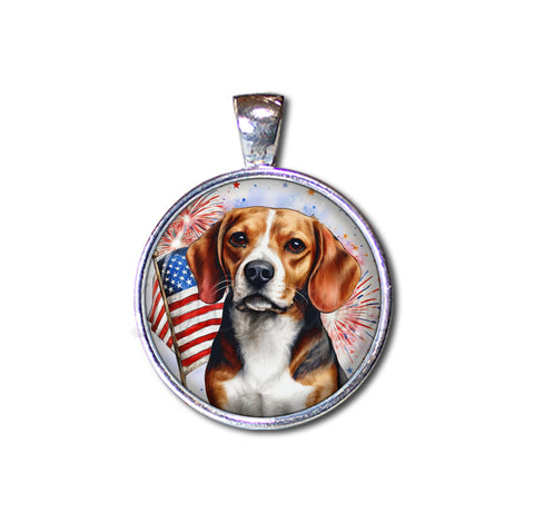Patriotic Beagle Doggie