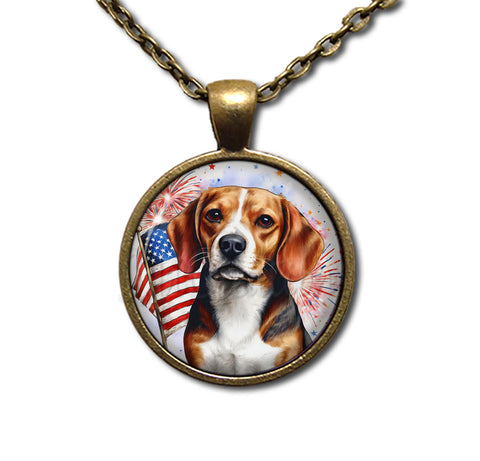 Patriotic Beagle Doggie