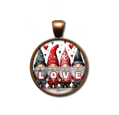 Gnomes Valentine Love