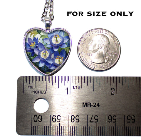 Beautiful Cluster of Passion Fruit Flowers