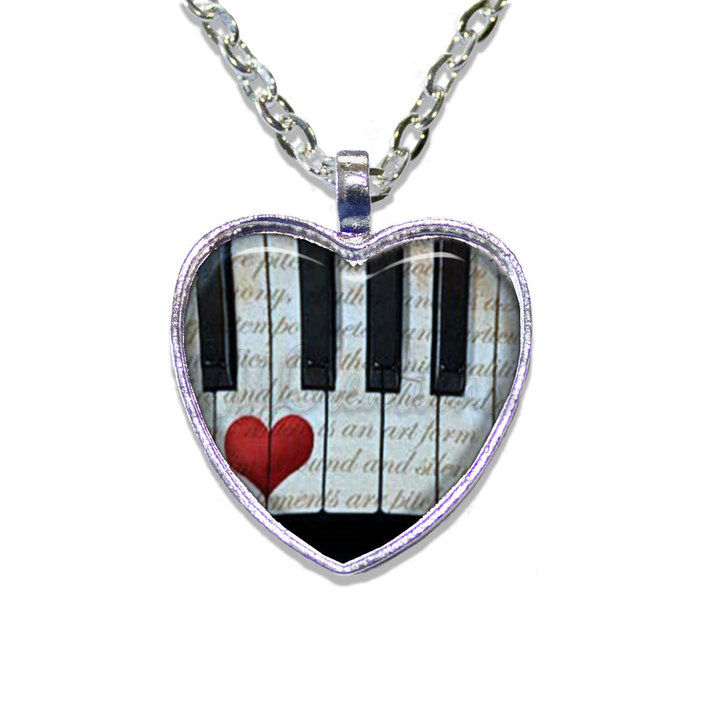 Piano Keys Heart