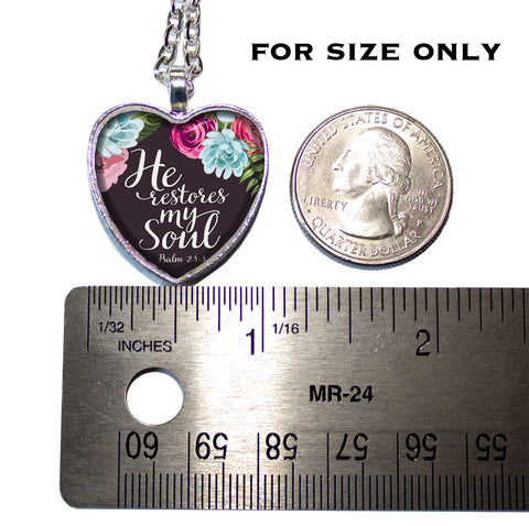 He Restores My Soul verse