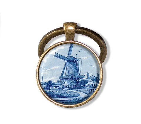 Windmill Delft Dutch Style