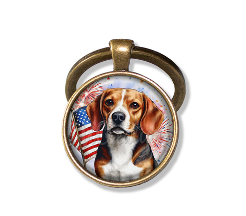 Patriotic Beagle Doggie
