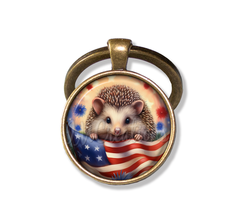 Patriotic Hedgehog