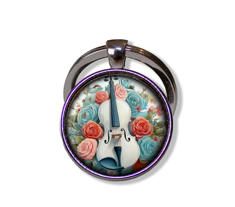 Shabby Chic White Cello
