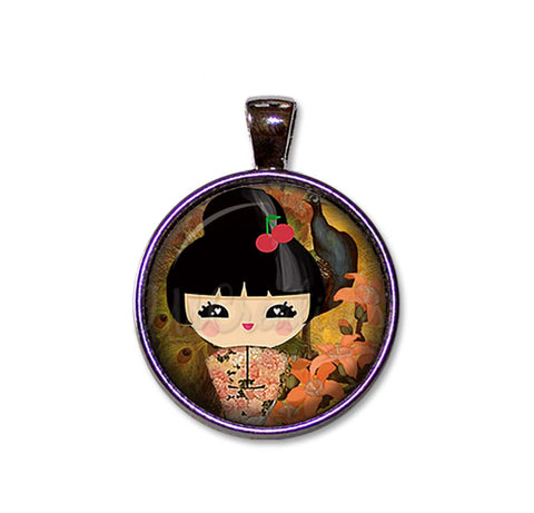 Kokeshi Doll in Autumn