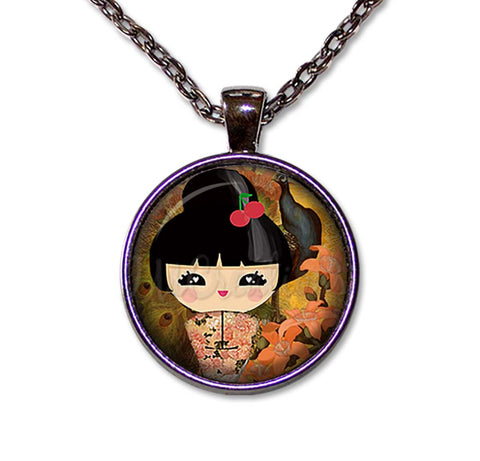 Kokeshi Doll in Autumn