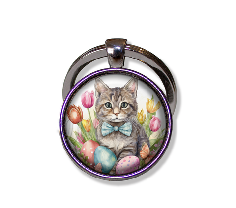 Easter Theme Tabby Cat Lovers
