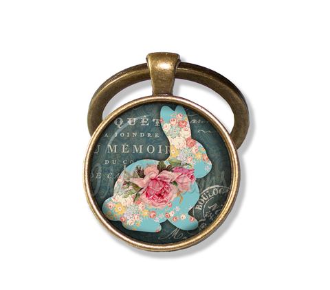 Easter Floral Silo Bunny
