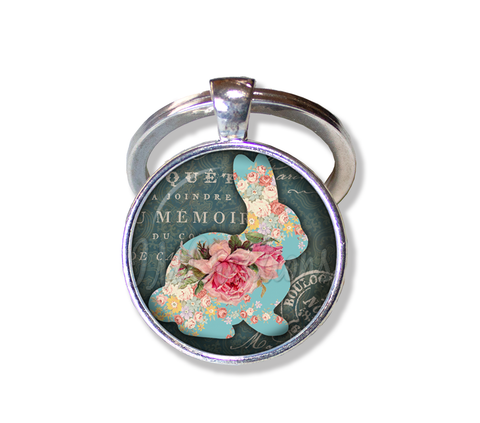 Easter Floral Silo Bunny