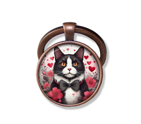 Cute Bowtie Tuxedo Cat