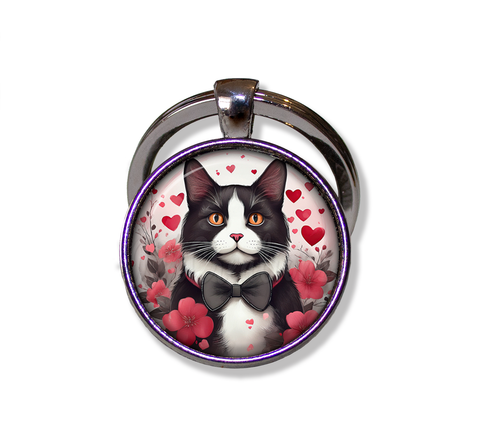 Cute Bowtie Tuxedo Cat